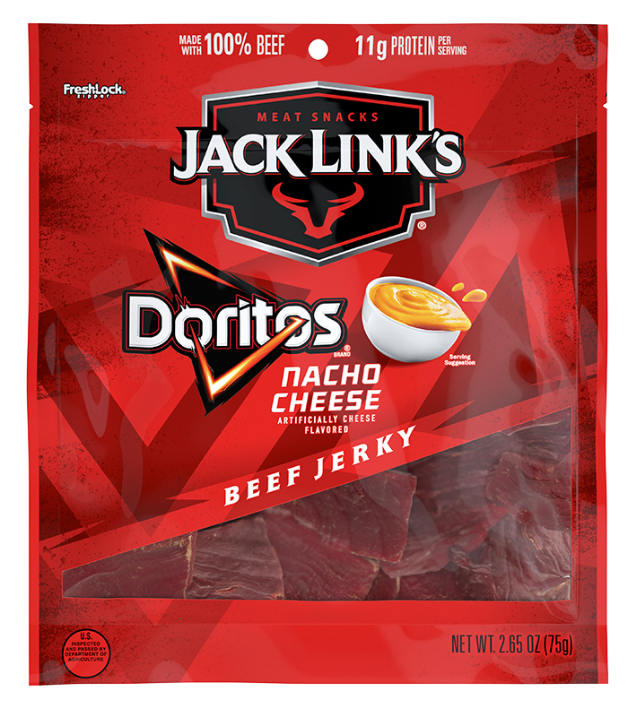 Nacho Cheese Flavored Beef Jerky